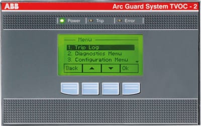 ABB TVOC-2-H1 Additional HMI for TVOC-2 Arc Guard System