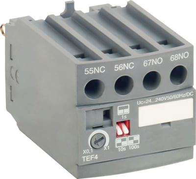 Electronic timer Off-delay