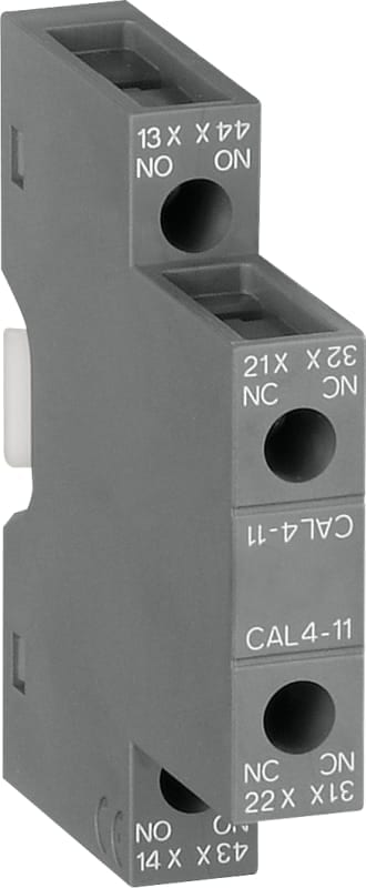 CAL4-11,1NO+1NC Auxiliary contactside