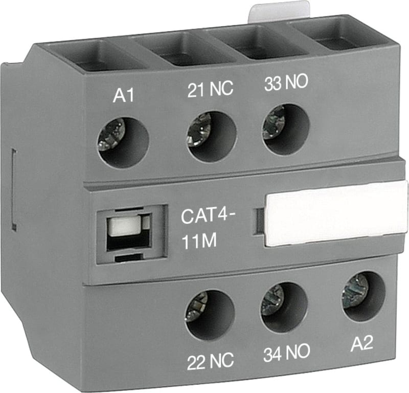 CAT4-11M, 1NO+1NC+A1+A2 frontm