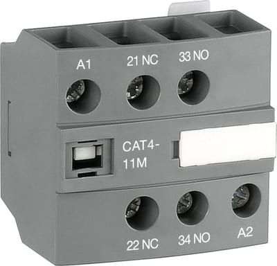 CAT4-11M, 1NO+1NC+A1+A2 frontm