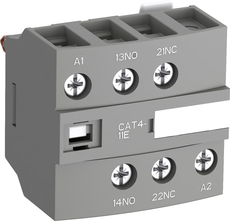 CAT4-11U, 1NO+1NC+A1+A2 frontm