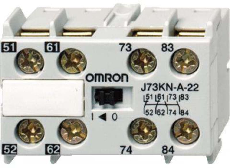 Auxiliary Cover 2NO/2NC - J7KNA-AR (J73KN-A-22)
