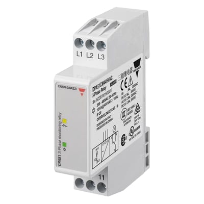 3-Phase relay 208-480VAC HVAC-design (DPA51CM44HVAC)