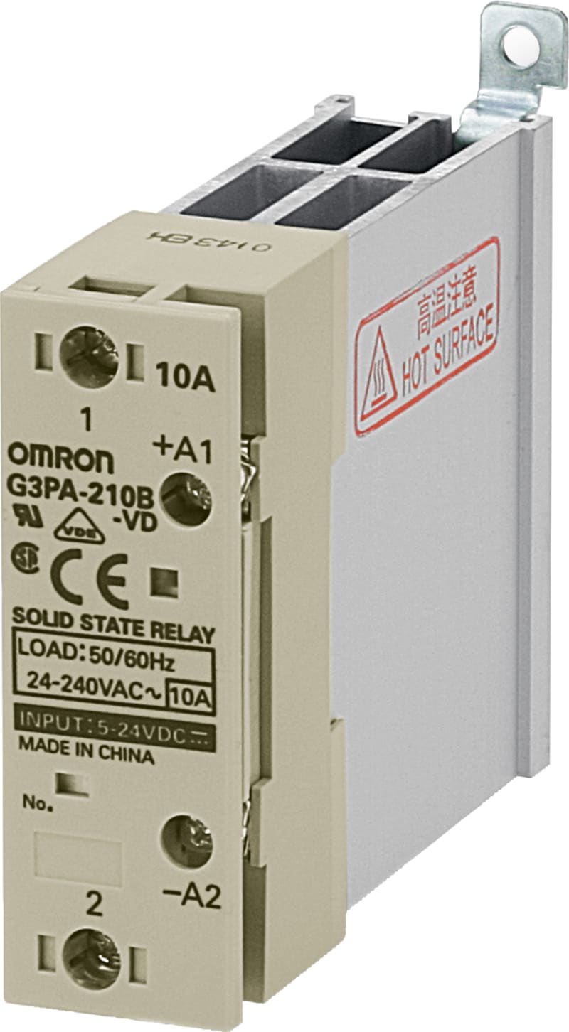 Solid-State Relay 230VAC 60A (G3PA-260B-VD 5-24VDC)