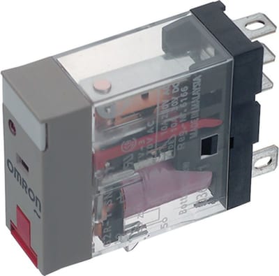 Relay 5-Pin 1-Pole 10A LED 24VAC (G2R-1-SNI 24VAC (s))