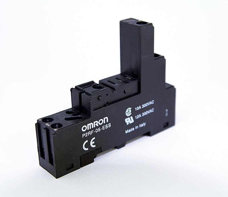 Plinth 5-Pin, G2R-1 Relay Black (P2R 9001H)