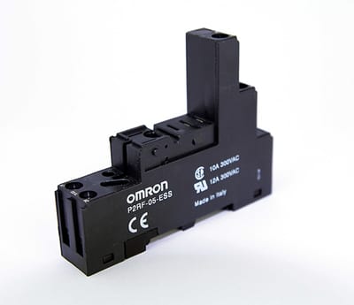 Plinth 5-Pin, G2R-1 Relay Black