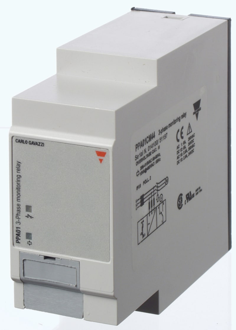 Phase Sequence/break relay m. 2XRELE 380-480V (PPA01DM48)