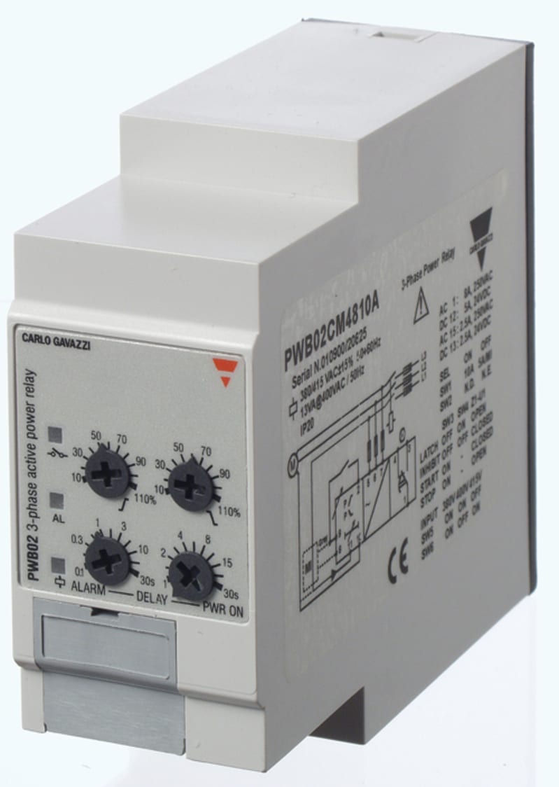 Motor Load Monitor cos. phi 380-480V (PWB02CM4810A)