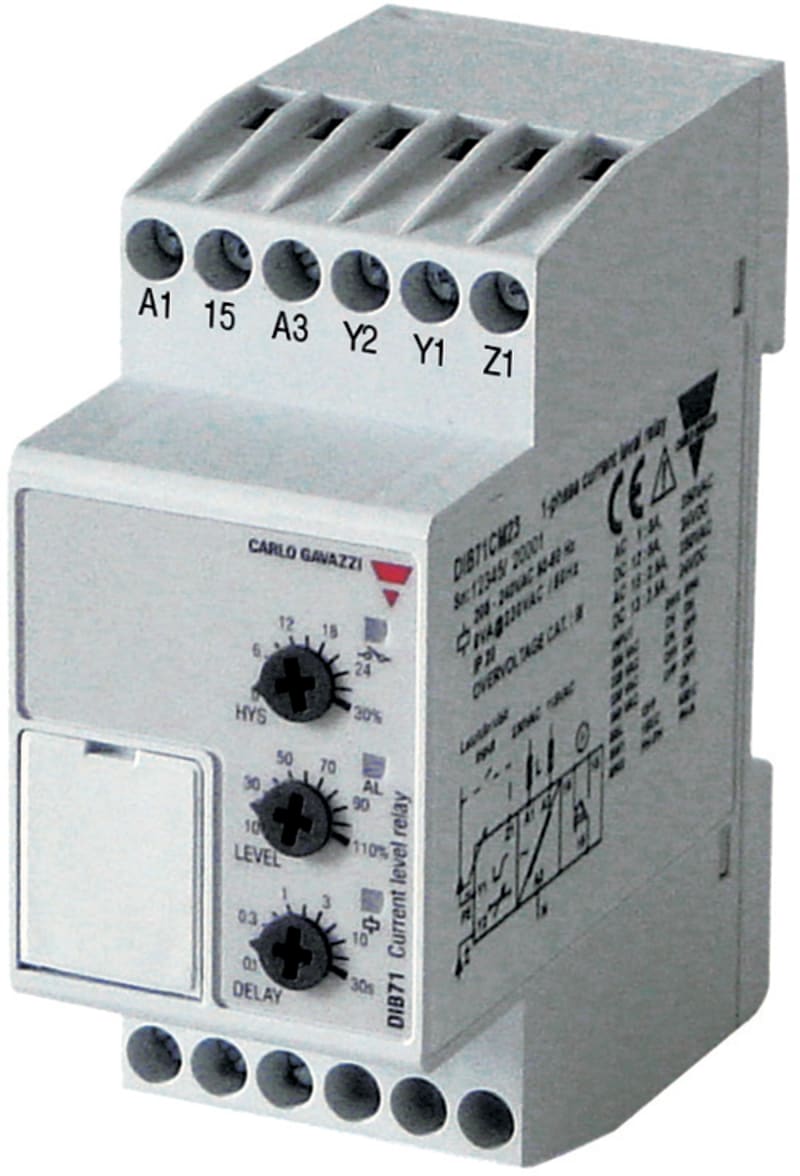 Current Relay progr.bart 1/2/5A 24/48V (DIB71CB485A)