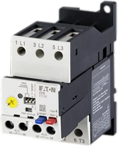 Eaton ZEB Electronic Overload Relay 1–5 A, Earth Fault Protection (ZEB32-5-GF/KK)