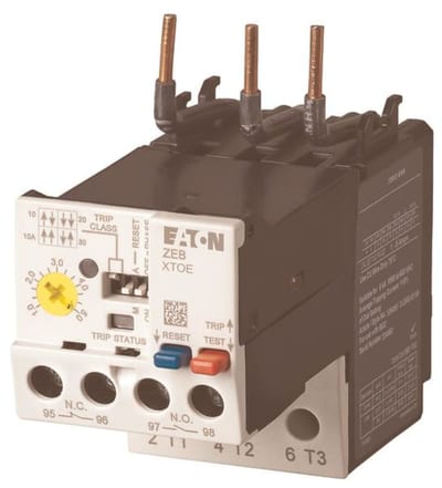 Eaton ZEB Electronic Overload Relay 9–45 A, Earth Fault Protection (ZEB65-45-GF)