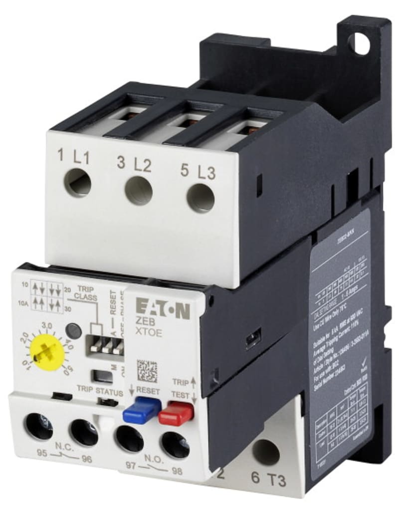 Eaton ZEB Electronic Overload Relay 20–100 A (ZEB150-100/KK)