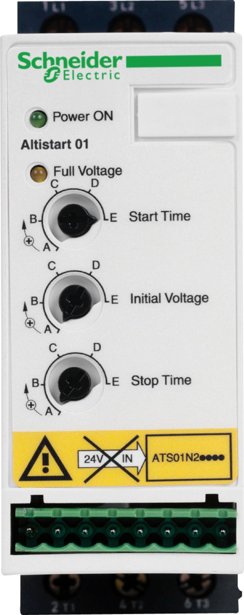 Soft start/stop 12A 440-480V (ATS01N212RT)