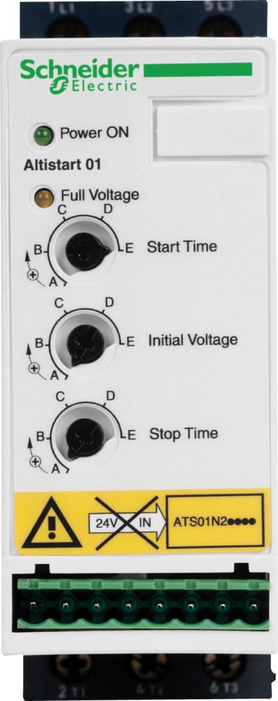 Soft start/stop 12A 440-480V