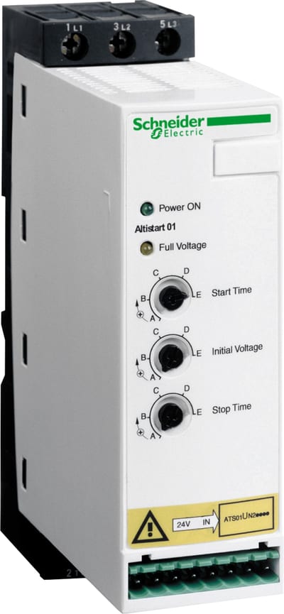 Soft start/stop 22A 440-480V