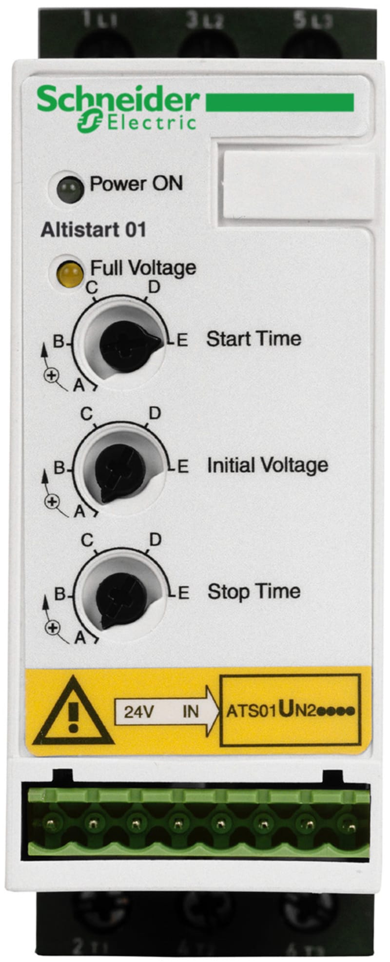 Soft starter 9A 200-480V TESYS (ATSU01N209LT)