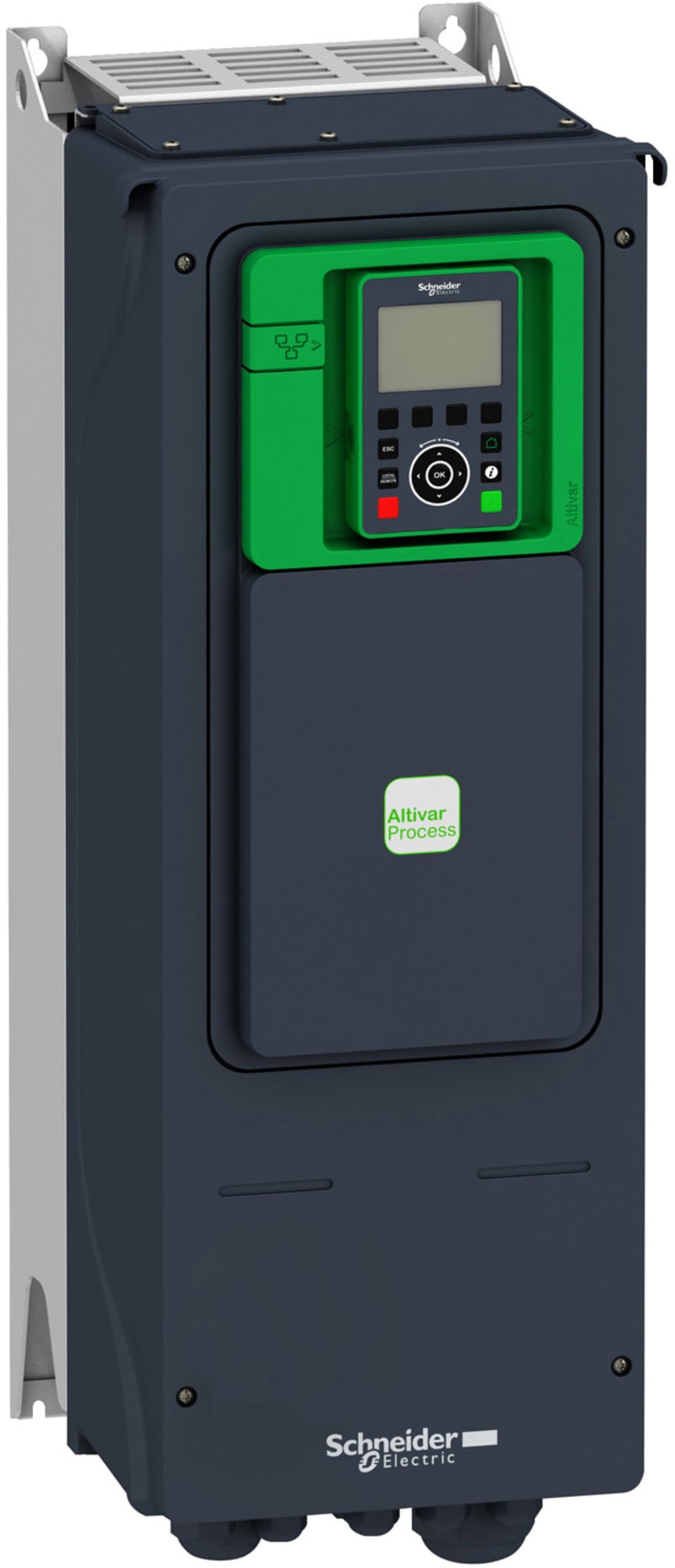 Schneider Electric variable speed drive ATV650 - 0.75KW/1HP - 380...480V - IP55 ATV650U07N4