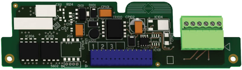 Schneider Electric encoder interface card with RS422 compatible differential outpts - 5 V DC VW3A3401