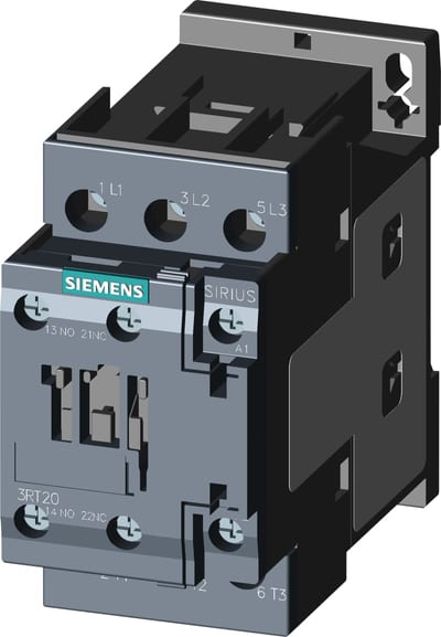 Siemens SIRIUS 3RT20 contactor, frame size S0 3RT2023-1AB00