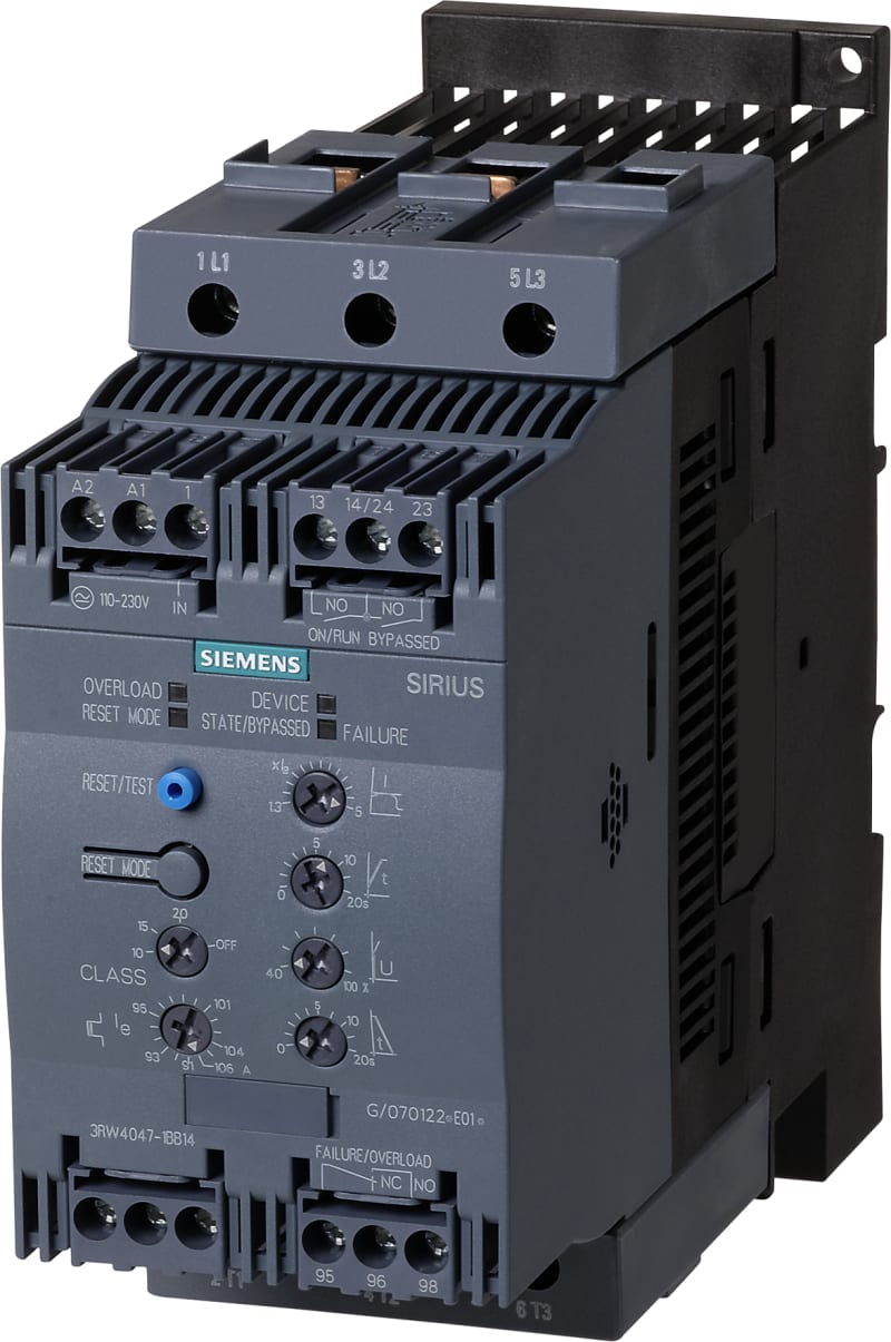 Siemens SIRIUS 3RW4046-1BB14 soft starter 45kW 400V