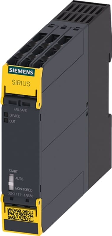 Siemens SIRIUS 3SK1111-1AB30 safety relay 24VDC basic unit