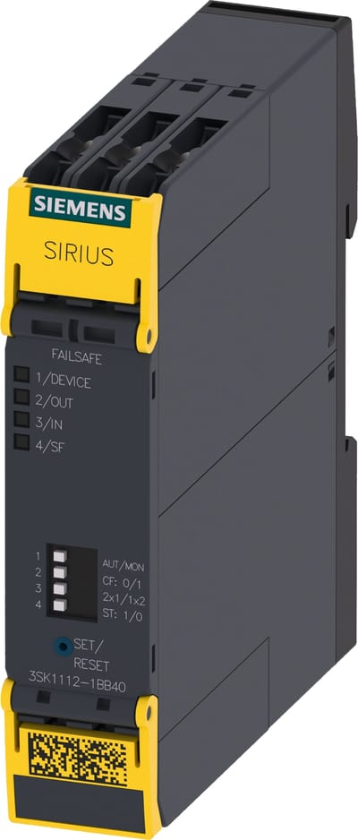 Siemens safety relay 24V AC/DC 2NO 1NC