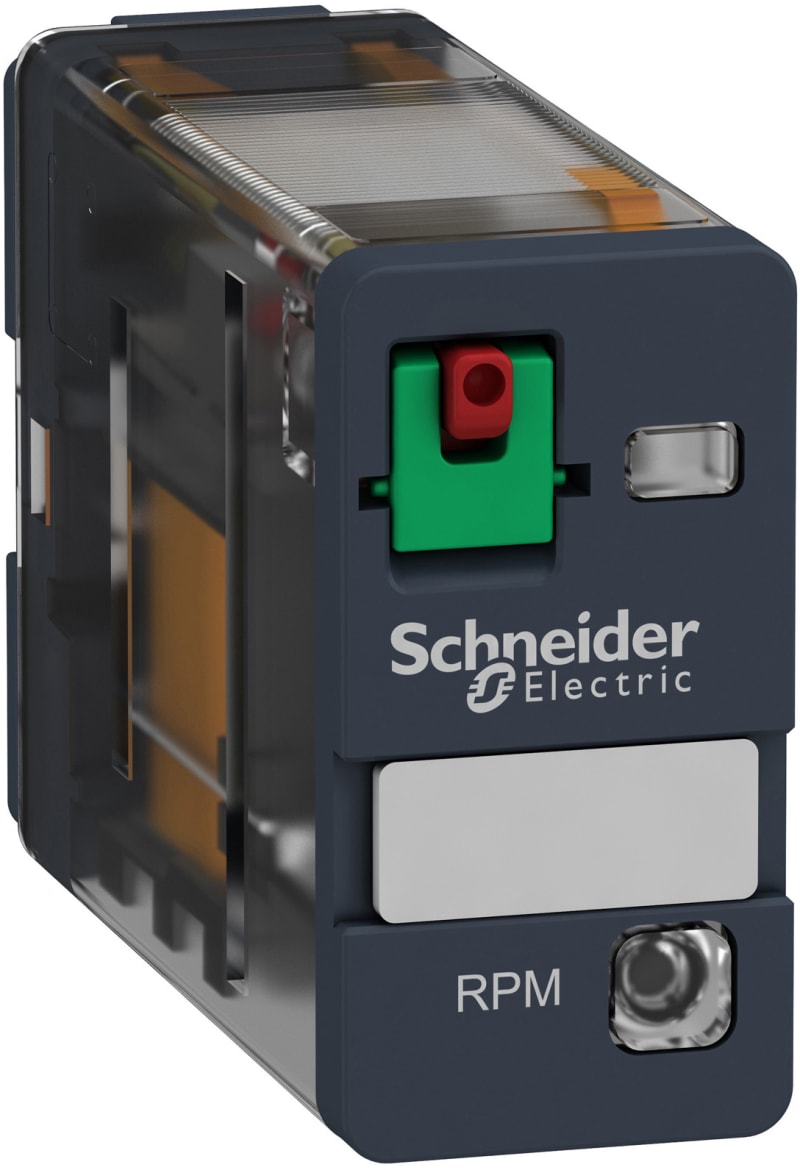 Schneider Electric Power plug-in relay, 15 A, 1 CO, with LED, 230 V AC RPM12P7