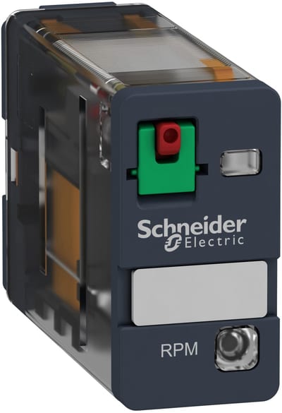 Schneider Electric Power plug-in relay, 15 A, 1 CO, with LED, 230 V AC RPM12P7