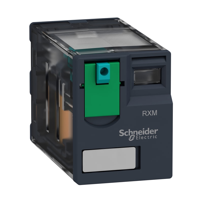 Schneider Electric Miniature plug-in relay, 10 A, 3 CO, 24 V DC RXM3AB1BD