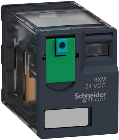 Schneider Electric Miniature plug-in relay, 6 A, 4 CO, 12 V DC RXM4AB1JD
