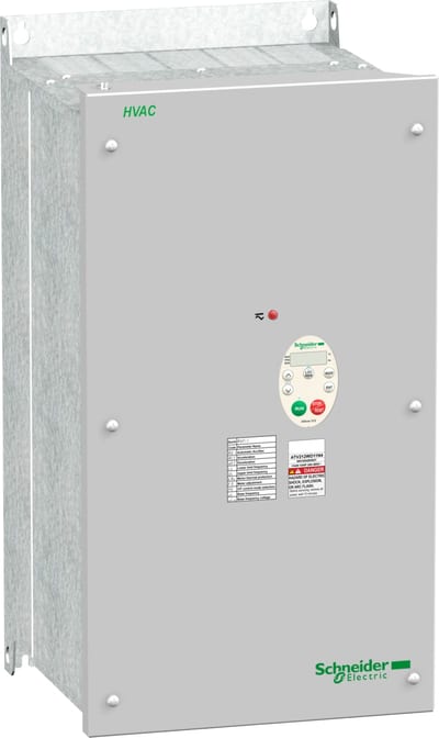 Schneider Electric variable speed drive ATV212 - 15kW - 20hp - 480V - 3PH - EMC class C1 - IP55 ATV212WD15N4C