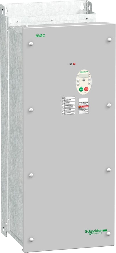 Schneider Electric variable speed drive ATV212 - 22kW - 30hp - 480V - 3PH - EMC class C1 - IP55 ATV212WD22N4C