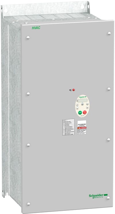 Schneider Electric variable speed drive, Altivar 212, 18.5kW, 25hp, 480V, 3 phases, with EMC class C2, IP55 ATV212WD18N4