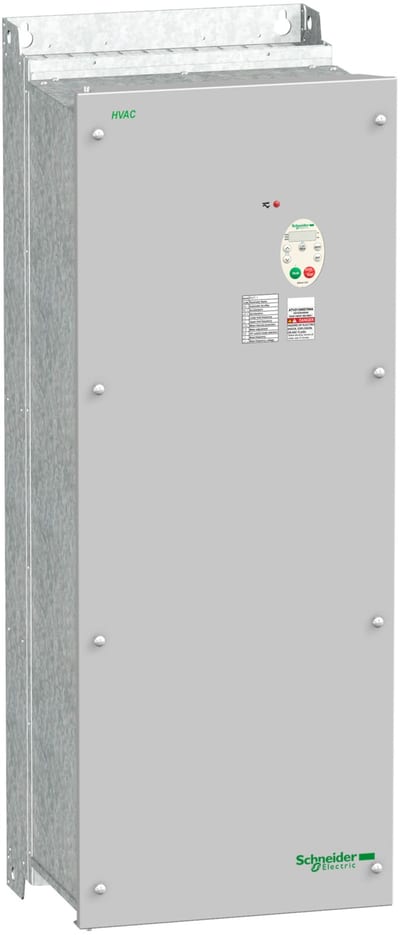 Schneider Electric variable speed drive, Altivar 212, 75kW, 100hp, 480V, 3 phases, with EMC class C2, IP55 ATV212WD75N4