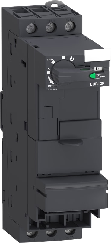Schneider Electric LUB120 Advanced power base, TeSys U, 3P, 12A/690V