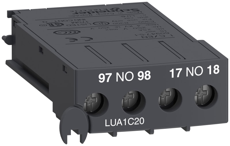 Schneider Electric signalling contacts LUA - 2 NO LUA1C20