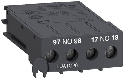 Schneider Electric signalling contacts LUA - 2 NO LUA1C20
