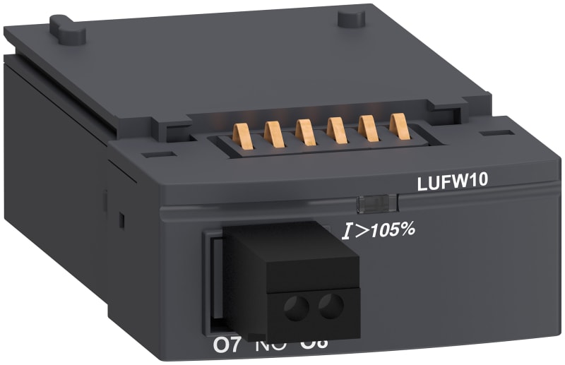Schneider Electric TeSys U - LUF function block thermal overload alarm 1 NO LUFW10