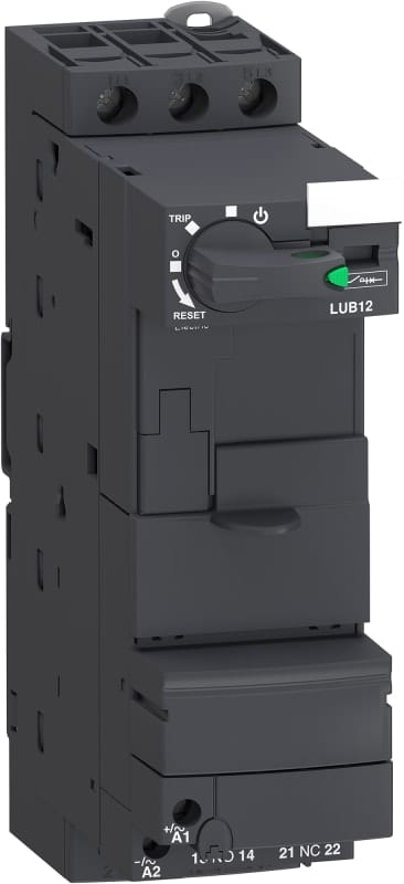 Schneider Electric LUB12 Power base, TeSys U, 3P, 12A/690V