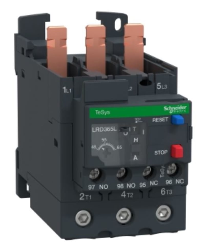 Schneider Electric LRD365L Thermal Overload Relay 48-65 A EverLink Class 20