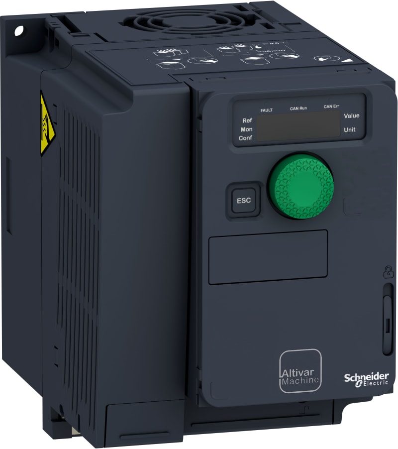 Schneider Electric variable speed drive, Altivar Machine ATV320, 1.1kW, 200 to 240V, 1 phase, compact ATV320U11M2C