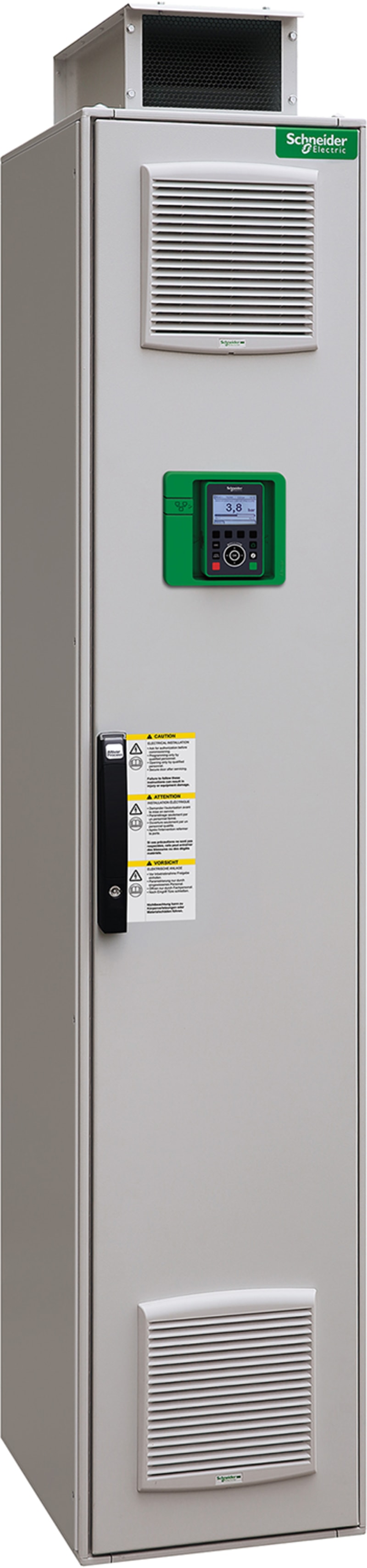 Schneider Electric floor standing drive, ATV930, 110kW, 400/440V, w/o braking unit, IP21 ATV930C11N4F