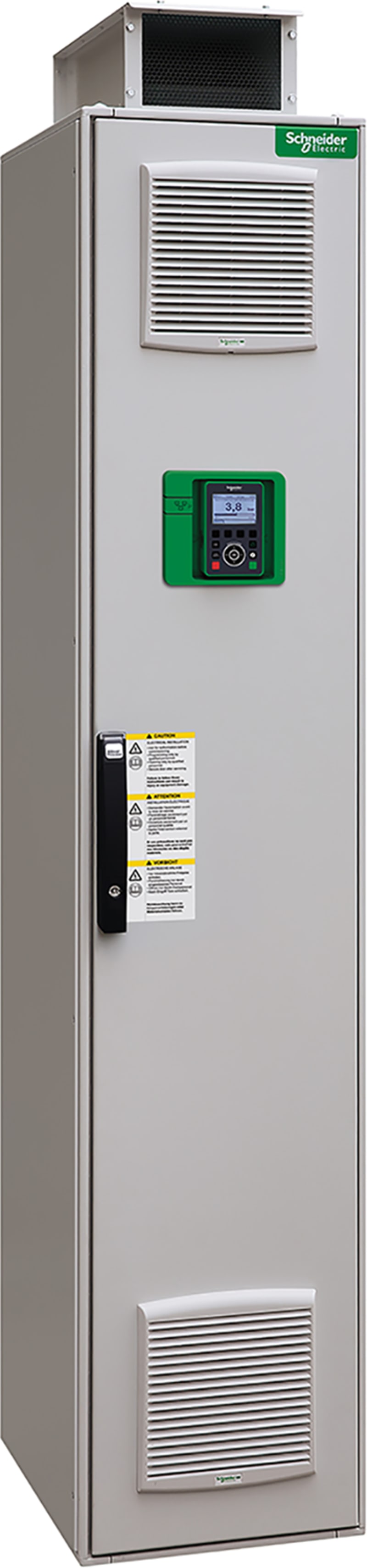 Schneider Electric floor standing drive, ATV930, 160kW, 400/440V, w/o braking unit, IP21 ATV930C16N4F