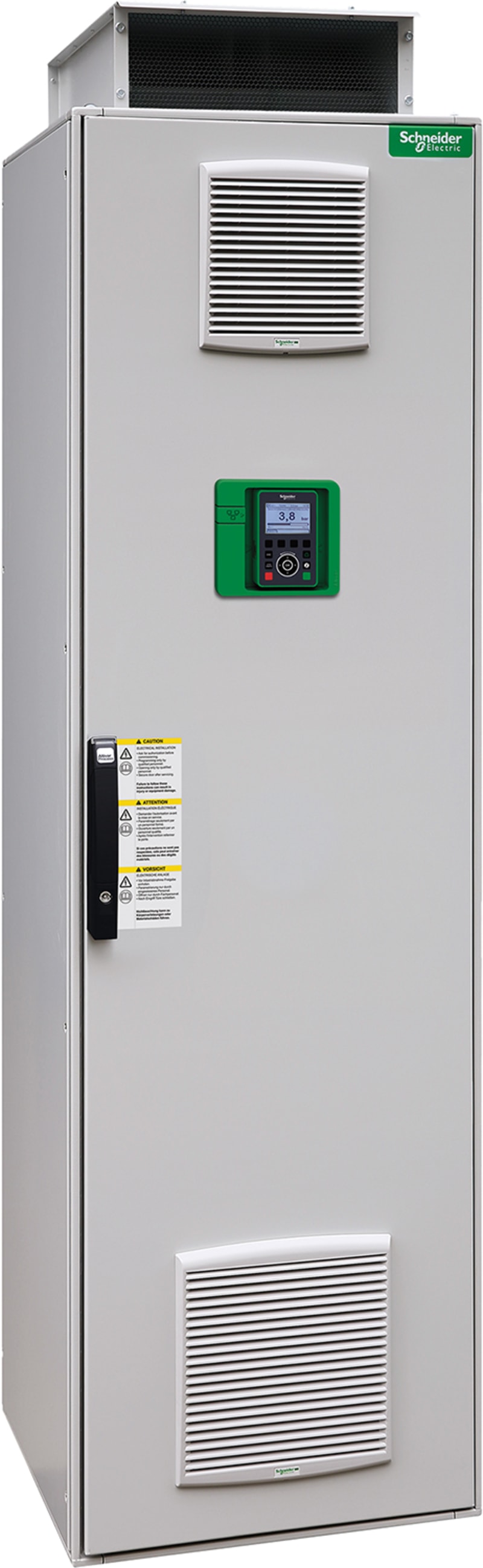 Schneider Electric floor standing drive, ATV950, 250kW, 400/440V, w/o braking unit, IP54 ATV950C25N4F