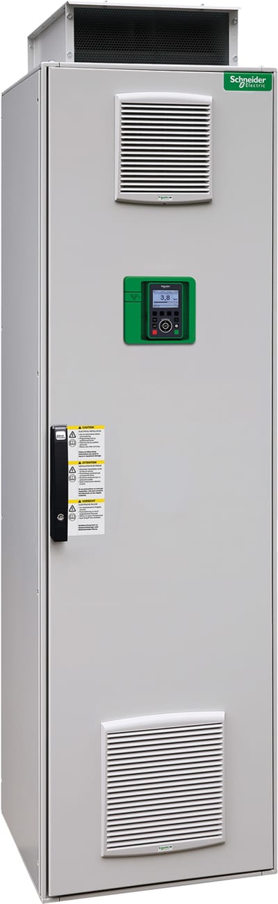 Schneider Electric floor standing drive, ATV950, 315kW, 400/440V, w/o braking unit, IP54 ATV950C31N4F