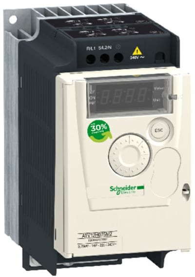 Schneider Electric Altivar 12 Variable-Frequency Drive 0.75 kW 1x230 V ATV12P075M2TQ