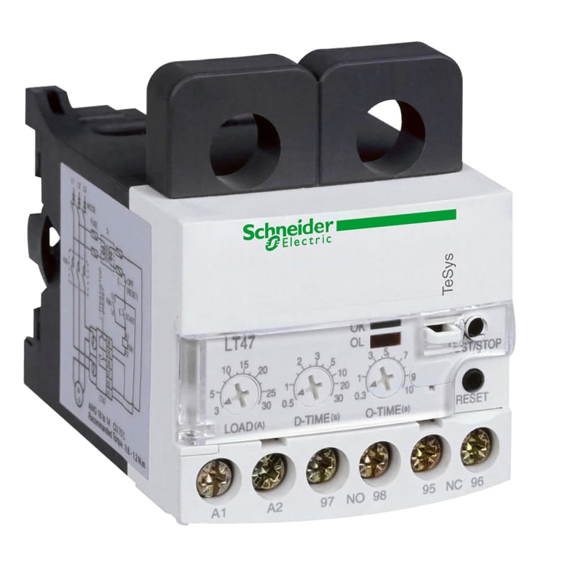 Schneider Electric TeSys LT47 electronic over current relays-automatic- 3...30 A - 200...240 V AC LT4730M7A
