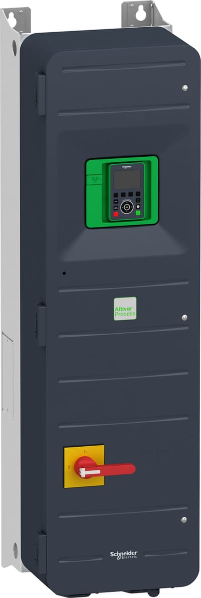 Schneider Electric variable speed drive ATV650 - 75KW/100HP - 380...480V - IP55 - disconnect switch ATV650D75N4E